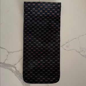 Elegant Black and Gold Patterned Men's Accessory